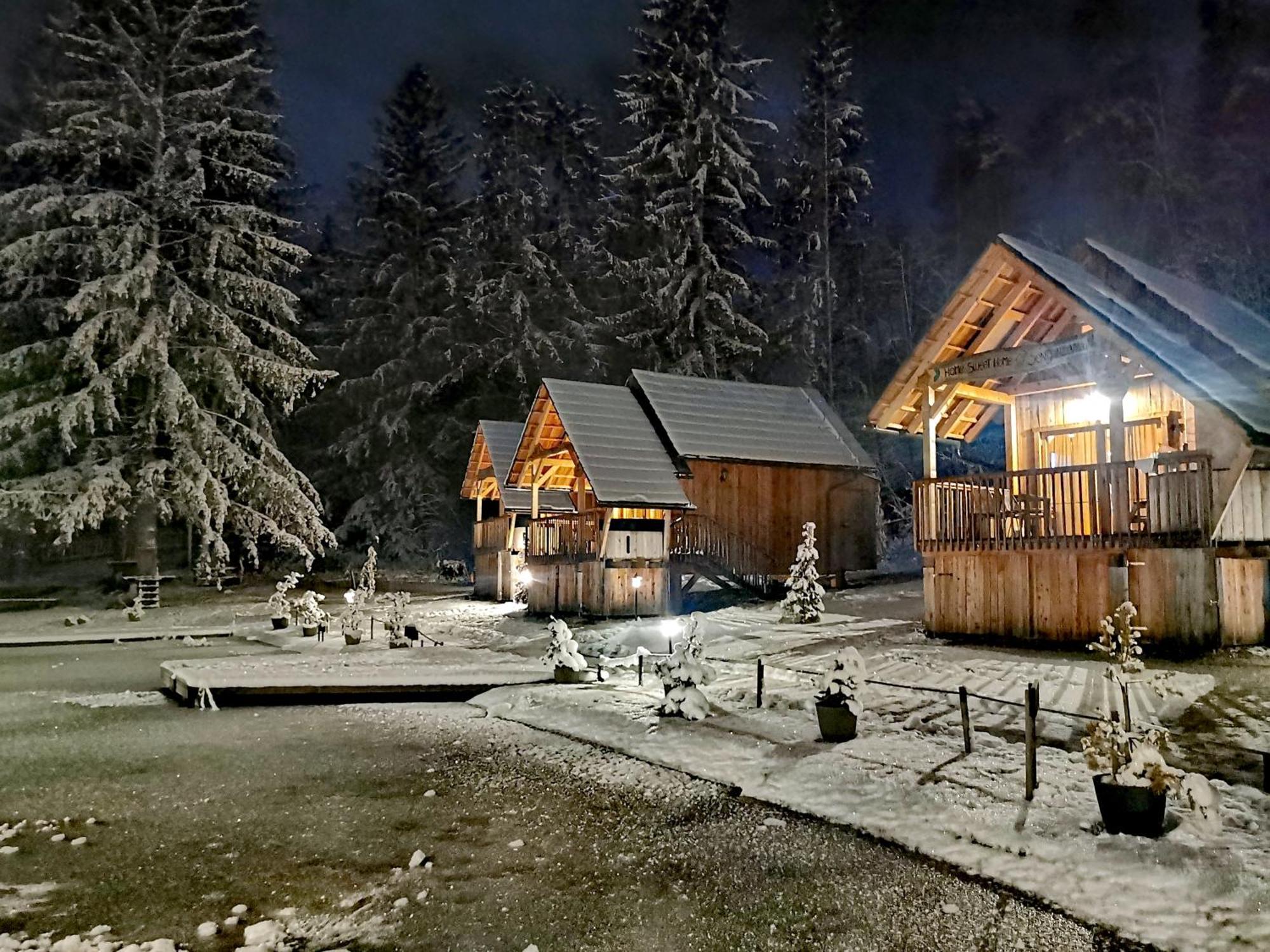 Hotel Ribno Luxury Glamping à Bled Extérieur photo